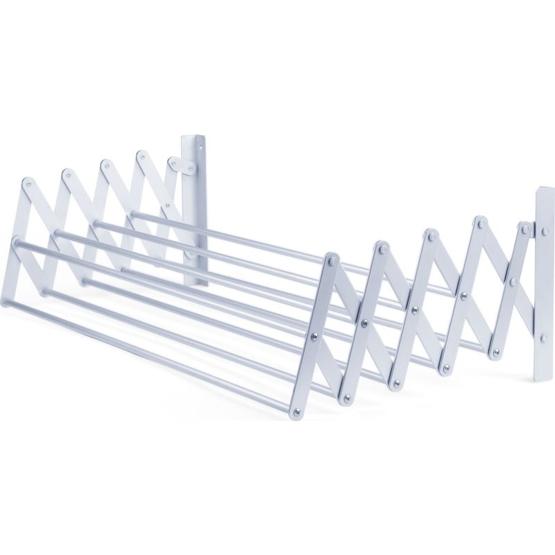 Market - Spalare si intretinere rufe - Uscatoare de rufe si accesorii - Uscator rufe metalic SGTT Classic MD2, prindere pe perete, extensibil, capacitate uscare 7.2m - Infinity.ro