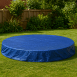 Casa si Gradina - Gradinarit si plante - Sere si solarii - Prelata rotunda impermeabila 120g/mﾲ, diametru 3.6m, albastra - Infinity.ro