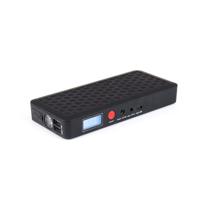 Auto si Moto - Reparatii si depanare - Redresoare - Robot de pornire portabil PowerBank, alimentare 12V, max 800A, Baterie Li-Ion, lanterna incorporabila, mufa USB - Infinity.ro