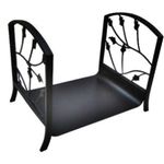 Casa si Gradina - Termice - Sobe, Seminee si accesorii - Accesorii seminee si sobe - Suport pentru depozitat lemne langa semineu 40x37x31cm - Infinity.ro