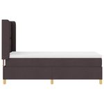 Casa si Gradina - Mobilier - Paturi si accesorii - Paturi - Pat cu arcuri cu saltea Maro 90 x 190 cm tesatura - Infinity.ro