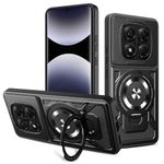 Laptop, Telefoane si Tablete - Telefoane mobile si accesorii - Accesorii Telefoane - Huse telefoane - Husa pentru Xiaomi Rosumi Note 14 Pro 5G / Note 14 Pro+ 5G / Poco X7 - Techsuit RuggedCam - Negru - Infinity.ro