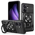 Laptop, Telefoane si Tablete - Telefoane mobile si accesorii - Accesorii Telefoane - Huse telefoane - Husa pentru Oppo Reno13 F 4G / Reno13 F 5G / Reno13 FS 5G - Techsuit RuggedCam - Negru - Infinity.ro
