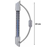 TV, Audio-Video si Foto - Optica, astronomie si metrologie - Meteorologie - Termometre Meteo - Termometru metalic 23cm pentru interior/exterior Longbow -50ﾰ C + 50ﾰ C - Infinity.ro