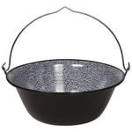 Casa si Gradina - Bucatarie si vesela - Vase pentru gatit - Oale si cratite - Ceaun emailat cu maner 16l SGTT diametru 42cm, pentru gulas si tocanite - Infinity.ro