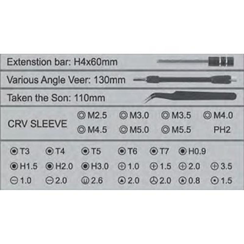 Casa si Gradina - Constructii - Scule de mana si unelte - Seturi scule - Trusa unelte pentru reparatii telefoane,36 piese in cutie transport plastic - Infinity.ro