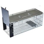 Market - Curatenie si intretinere casa - Produse menaj - Insecticide si capcane - Capcana metalica pentru sobolani 40x16 cm - Infinity.ro