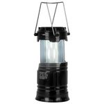 Casa si Gradina - Corpuri si surse de iluminat - Iluminat exterior - Lanterne - Lanterna LED cu acumulator 1200mAh, pentru camping cu incarcare solara si USB, 80lm, efect flacara - Infinity.ro