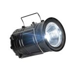 Casa si Gradina - Corpuri si surse de iluminat - Iluminat exterior - Lanterne - Lanterna LED cu acumulator 1200mAh, pentru camping cu incarcare solara si USB, 80lm, efect flacara - Infinity.ro
