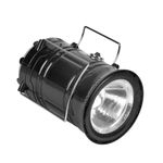 Casa si Gradina - Corpuri si surse de iluminat - Iluminat exterior - Lanterne - Lanterna LED cu acumulator 1200mAh, pentru camping cu incarcare solara si USB, 80lm, efect flacara - Infinity.ro