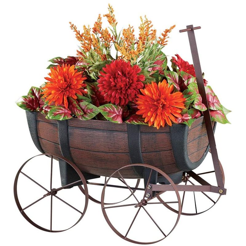 Casa si Gradina - Gradinarit si plante - Plante si ghivece - Ghivece si suporturi - Ghiveci flori tip caruta pentru terase sau gradina 41.5x29x19 cm - Infinity.ro