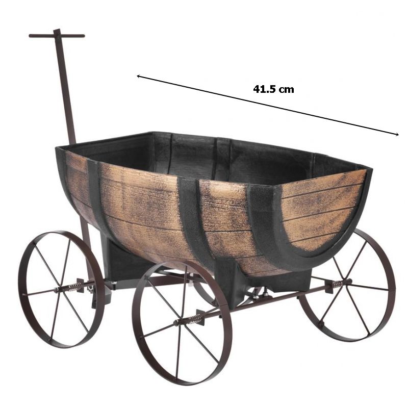 Casa si Gradina - Gradinarit si plante - Plante si ghivece - Ghivece si suporturi - Ghiveci flori tip caruta pentru terase sau gradina 41.5x29x19 cm - Infinity.ro