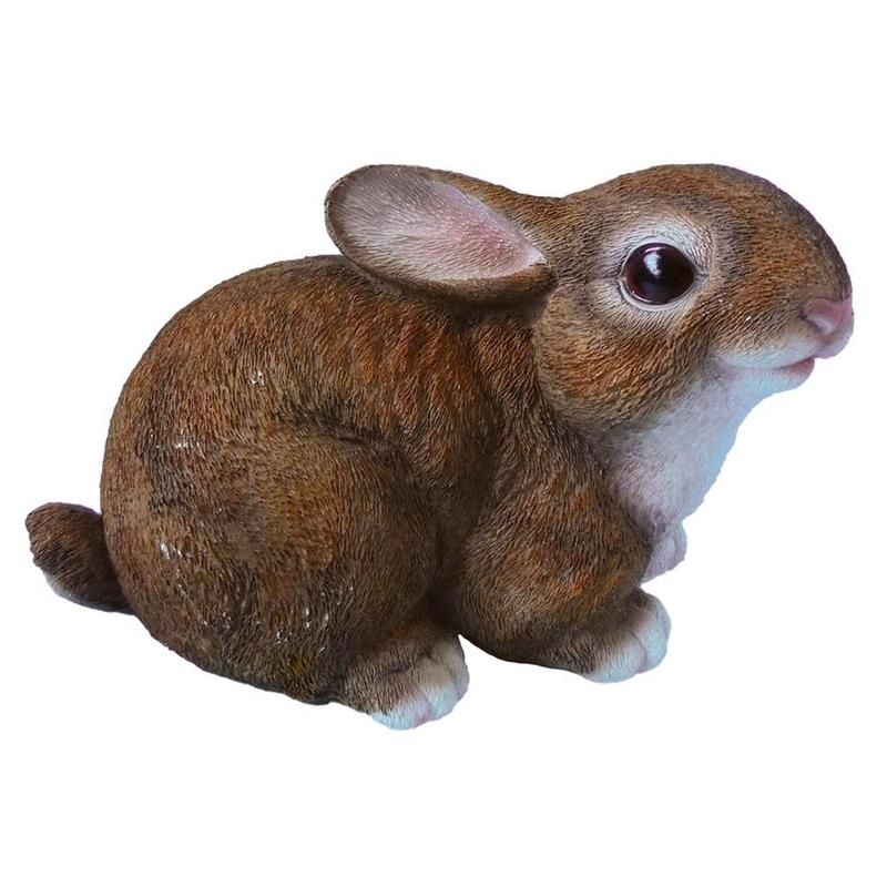 Casa si Gradina - Decoratiuni - Obiecte decorative - Accesorii decorative - Decoratiune pentru gradina Rabbit,rasina sintetica,18,5 x 15,5 x 26cm - Infinity.ro