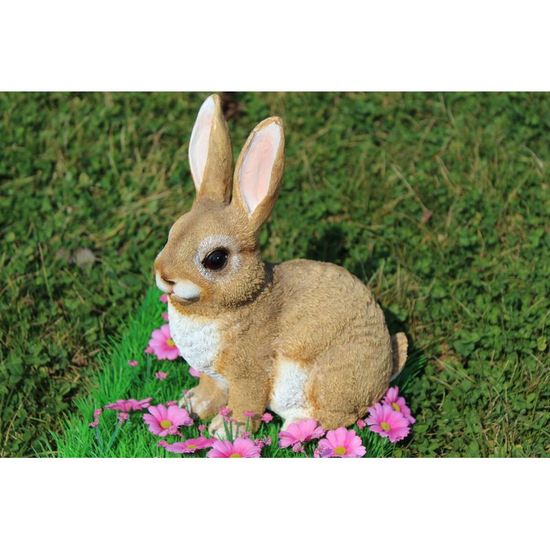 Casa si Gradina - Decoratiuni - Obiecte decorative - Accesorii decorative - Decoratiune pentru gradina Rabbit,rasina sintetica,18,5 x 15,5 x 26cm - Infinity.ro