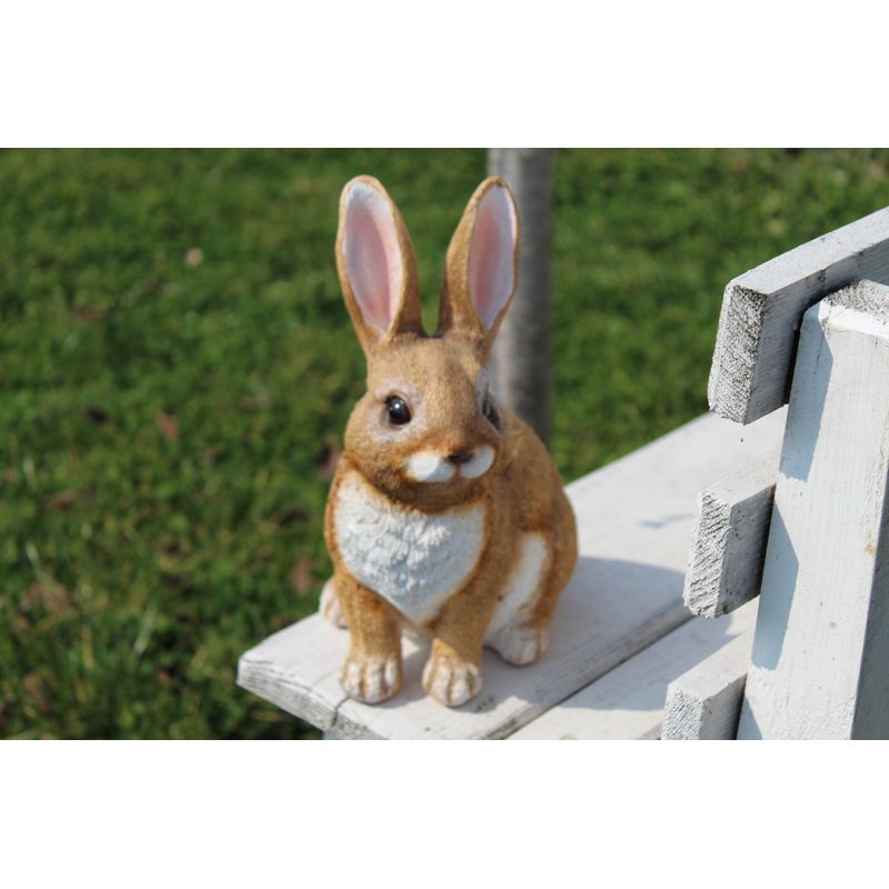 Casa si Gradina - Decoratiuni - Obiecte decorative - Accesorii decorative - Decoratiune pentru gradina Rabbit,rasina sintetica,18,5 x 15,5 x 26cm - Infinity.ro