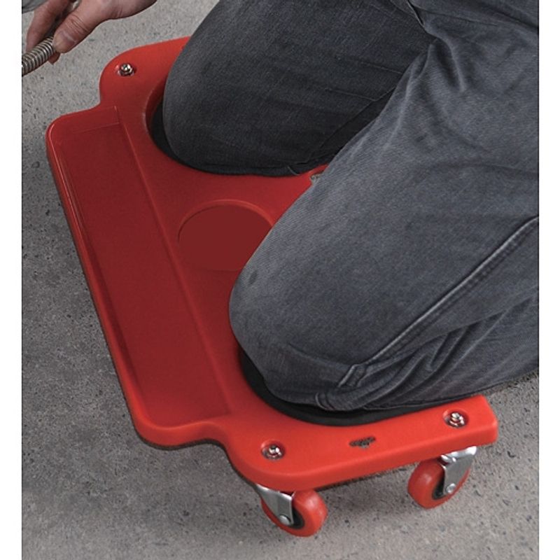 Casa si Gradina - Constructii - Echipamente de lucru - Accesorii echipamente protectia muncii - Platforma cu roti pentru deplasare lucrari gresie si faianta max 130kg - Infinity.ro