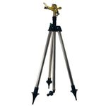 Casa si Gradina - Gradinarit si plante - Instalatii si accesorii pentru irigatii - Accesorii irigare - Aspersor metalic rotativ pentru gradina cu trepied 55-93 cm cu sistem prindere 3/4 - Infinity.ro