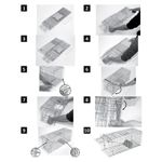 Market - Curatenie si intretinere casa - Produse menaj - Insecticide si capcane - Capcana pentru rozatoare, dimensiune 79x28x33 cm, Pliabila - Infinity.ro