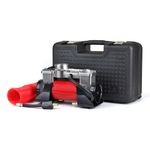 Auto si Moto - Reparatii si depanare - Compresoare auto - Compresor auto profesional, 2 cilindri, alimentare 12V, 60l/min in cutie transport plastic - Infinity.ro