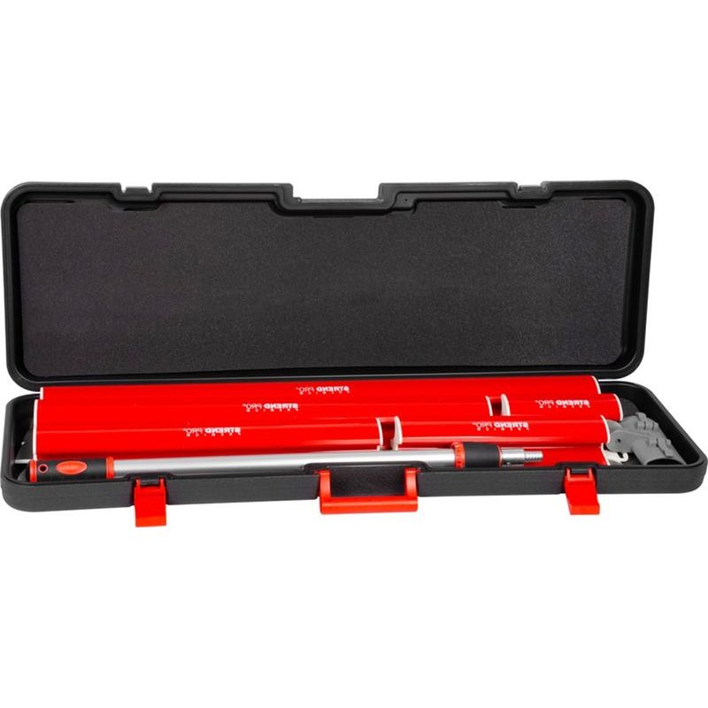Casa si Gradina - Constructii - Vopsea si tencuieli - Unelte de vopsit si tencuit - Set profesional cu 5 gletiere din inox 0. 3mm, maner telescopic, geanta transport, 25, 40, 60, 80, 100 cm - Infinity.ro
