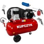 Casa si Gradina - Electrice - Echipamente electrice - Accesorii compresoare - Pachet Compresor de aer industrial 100 L + Set aer , 330L/MIN 220 DK.K420/100M - Infinity.ro