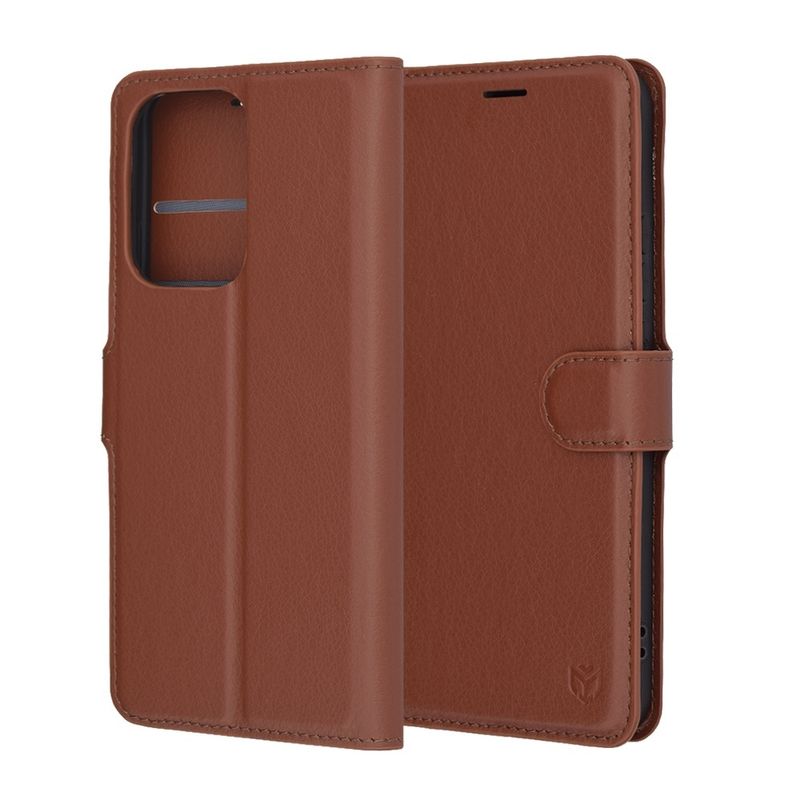 Laptop, Telefoane si Tablete - Telefoane mobile si accesorii - Accesorii Telefoane - Huse telefoane - Husa pentru Oppo Reno13 Pro - Techsuit Leather Folio - Maro - Infinity.ro