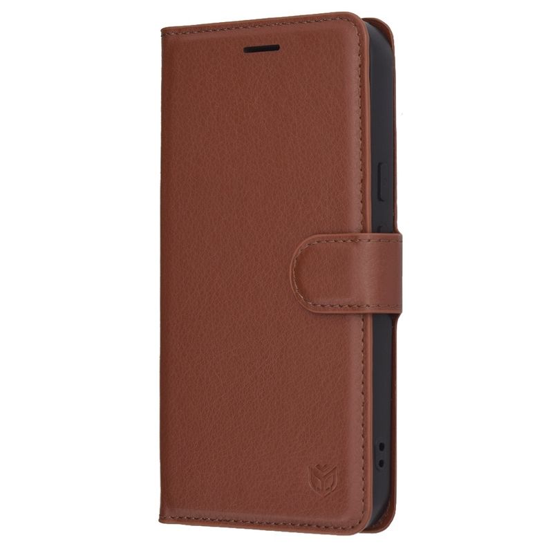 Laptop, Telefoane si Tablete - Telefoane mobile si accesorii - Accesorii Telefoane - Huse telefoane - Husa pentru Google Pixel 10 / 10 Pro - Techsuit Leather Folio - Maro - Infinity.ro