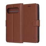 Laptop, Telefoane si Tablete - Telefoane mobile si accesorii - Accesorii Telefoane - Huse telefoane - Husa pentru Google Pixel 10 / 10 Pro - Techsuit Leather Folio - Maro - Infinity.ro