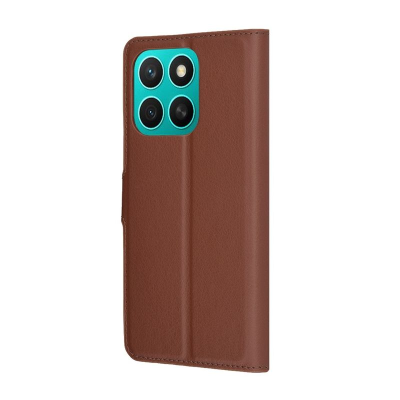 Laptop, Telefoane si Tablete - Telefoane mobile si accesorii - Accesorii Telefoane - Huse telefoane - Husa pentru Honor X8c - Techsuit Leather Folio - Maro - Infinity.ro