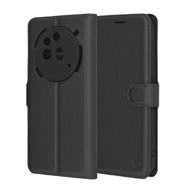Laptop, Telefoane si Tablete - Telefoane mobile si accesorii - Accesorii Telefoane - Huse telefoane - Husa pentru Nothing Phone (3a) Pro - Techsuit Leather Folio - Negru - Infinity.ro