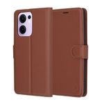 Laptop, Telefoane si Tablete - Telefoane mobile si accesorii - Accesorii Telefoane - Huse telefoane - Husa pentru Oppo Reno13 F 4G / Reno13 F 5G / Reno13 FS 5G - Techsuit Leather Folio - Maro - Infinity.ro