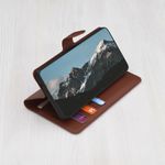 Laptop, Telefoane si Tablete - Telefoane mobile si accesorii - Accesorii Telefoane - Huse telefoane - Husa pentru Oppo Reno13 F 4G / Reno13 F 5G / Reno13 FS 5G - Techsuit Leather Folio - Maro - Infinity.ro