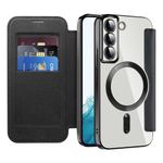 Laptop, Telefoane si Tablete - Telefoane mobile si accesorii - Accesorii Telefoane - Huse telefoane - Husa pentru Samsung Galaxy S22 5G - Techsuit SmartMag Book Case - Negru - Infinity.ro