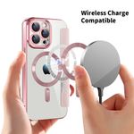 Laptop, Telefoane si Tablete - Telefoane mobile si accesorii - Accesorii Telefoane - Huse telefoane - Husa pentru iPhone 15 Pro Max - Techsuit SmartMag Book Case - Roz - Infinity.ro