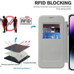 Laptop, Telefoane si Tablete - Telefoane mobile si accesorii - Accesorii Telefoane - Huse telefoane - Husa pentru iPhone 14 Pro Max - Techsuit SmartMag Book Case - Gri - Infinity.ro