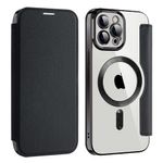 Laptop, Telefoane si Tablete - Telefoane mobile si accesorii - Accesorii Telefoane - Huse telefoane - Husa pentru iPhone 12 Pro Max - Techsuit SmartMag Book Case - Negru - Infinity.ro