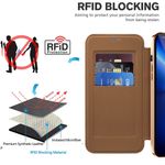 Laptop, Telefoane si Tablete - Telefoane mobile si accesorii - Accesorii Telefoane - Huse telefoane - Husa pentru iPhone 13 Pro - Techsuit SmartMag Book Case - Maro - Infinity.ro