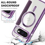 Laptop, Telefoane si Tablete - Telefoane mobile si accesorii - Accesorii Telefoane - Huse telefoane - Husa pentru Google Pixel 10 / 10 Pro - Techsuit SmartMag Book Case - Mov - Infinity.ro