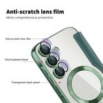 Laptop, Telefoane si Tablete - Telefoane mobile si accesorii - Accesorii Telefoane - Huse telefoane - Husa pentru Samsung Galaxy A35 5G - Techsuit SmartMag Book Case - Verde - Infinity.ro