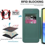 Laptop, Telefoane si Tablete - Telefoane mobile si accesorii - Accesorii Telefoane - Huse telefoane - Husa pentru Samsung Galaxy A15 4G / A15 5G - Techsuit SmartMag Book Case - Verde - Infinity.ro
