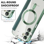 Laptop, Telefoane si Tablete - Telefoane mobile si accesorii - Accesorii Telefoane - Huse telefoane - Husa pentru Samsung Galaxy A15 4G / A15 5G - Techsuit SmartMag Book Case - Verde - Infinity.ro