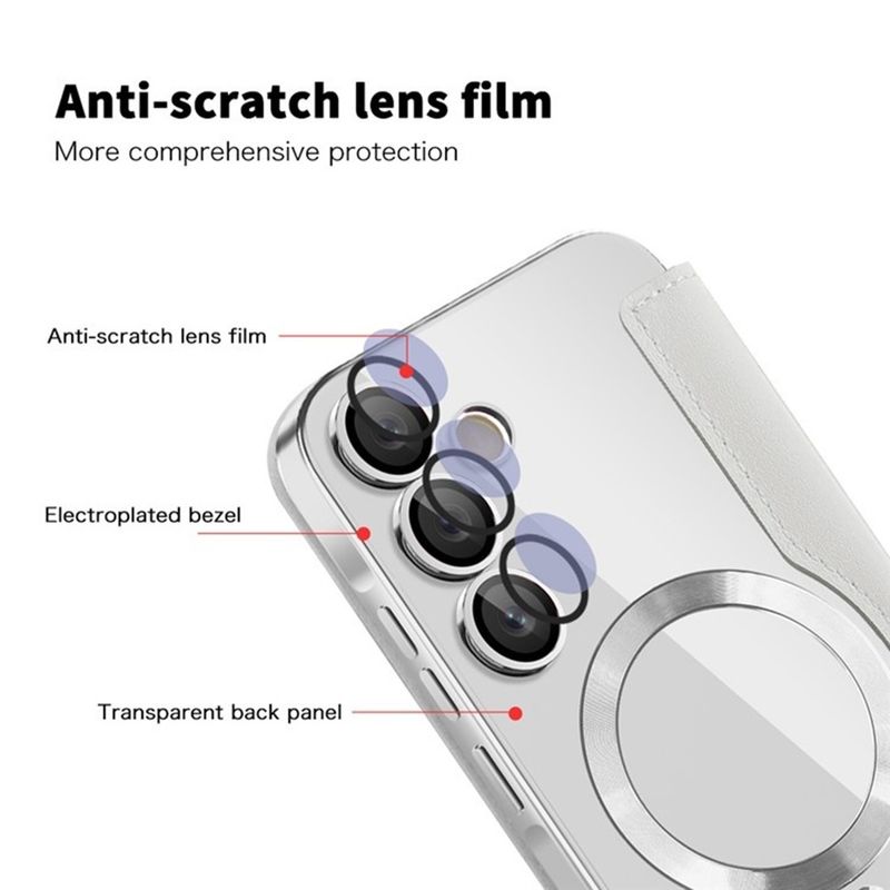 Laptop, Telefoane si Tablete - Telefoane mobile si accesorii - Accesorii Telefoane - Huse telefoane - Husa pentru Samsung Galaxy A55 5G - Techsuit SmartMag Book Case - Gri - Infinity.ro