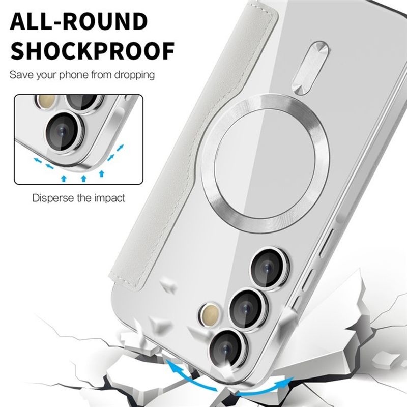 Laptop, Telefoane si Tablete - Telefoane mobile si accesorii - Accesorii Telefoane - Huse telefoane - Husa pentru Samsung Galaxy A55 5G - Techsuit SmartMag Book Case - Gri - Infinity.ro
