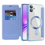Laptop, Telefoane si Tablete - Telefoane mobile si accesorii - Accesorii Telefoane - Huse telefoane - Husa pentru Samsung Galaxy A05 - Techsuit SmartMag Book Case - Albastru deschis - Infinity.ro