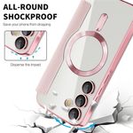 Laptop, Telefoane si Tablete - Telefoane mobile si accesorii - Accesorii Telefoane - Huse telefoane - Husa pentru Samsung Galaxy A55 5G - Techsuit SmartMag Book Case - Roz - Infinity.ro