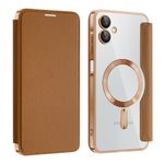 Laptop, Telefoane si Tablete - Telefoane mobile si accesorii - Accesorii Telefoane - Huse telefoane - Husa pentru Samsung Galaxy A06 - Techsuit SmartMag Book Case - Maro - Infinity.ro