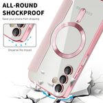 Laptop, Telefoane si Tablete - Telefoane mobile si accesorii - Accesorii Telefoane - Huse telefoane - Husa pentru Samsung Galaxy A15 4G / A15 5G - Techsuit SmartMag Book Case - Roz - Infinity.ro