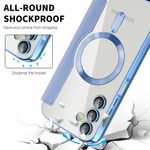 Laptop, Telefoane si Tablete - Telefoane mobile si accesorii - Accesorii Telefoane - Huse telefoane - Husa pentru Samsung Galaxy A15 4G / A15 5G - Techsuit SmartMag Book Case - Albastru deschis - Infinity.ro