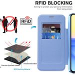 Laptop, Telefoane si Tablete - Telefoane mobile si accesorii - Accesorii Telefoane - Huse telefoane - Husa pentru Samsung Galaxy A15 4G / A15 5G - Techsuit SmartMag Book Case - Albastru deschis - Infinity.ro
