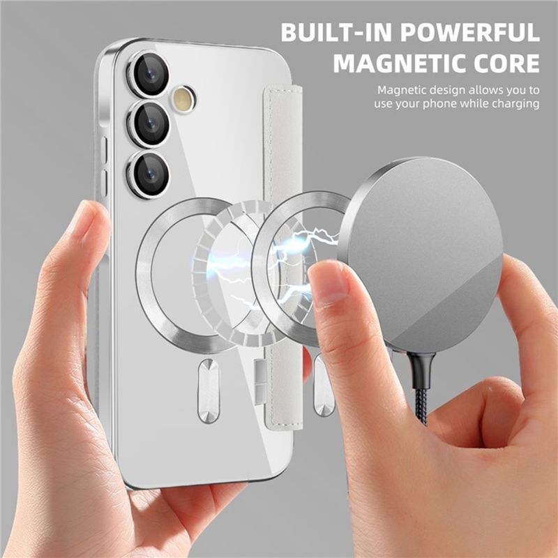 Laptop, Telefoane si Tablete - Telefoane mobile si accesorii - Accesorii Telefoane - Huse telefoane - Husa pentru Samsung Galaxy A35 5G - Techsuit SmartMag Book Case - Gri - Infinity.ro